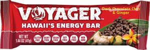 Voyager Energy Bars - Dark Chocolate Chip & Ginger 12 / 41g