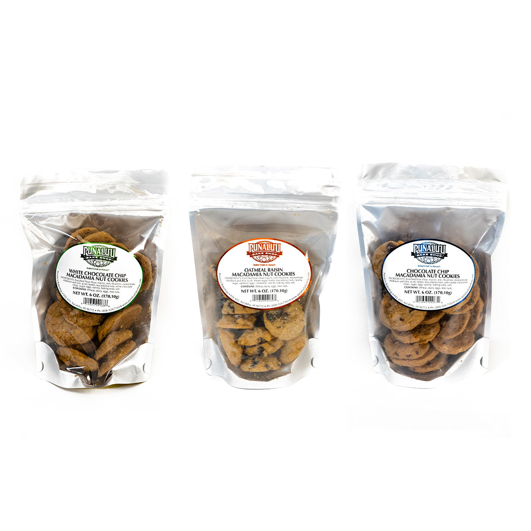 Punalu'u Scrumptious Cookie Assortment – Punalu'u Bake Shop