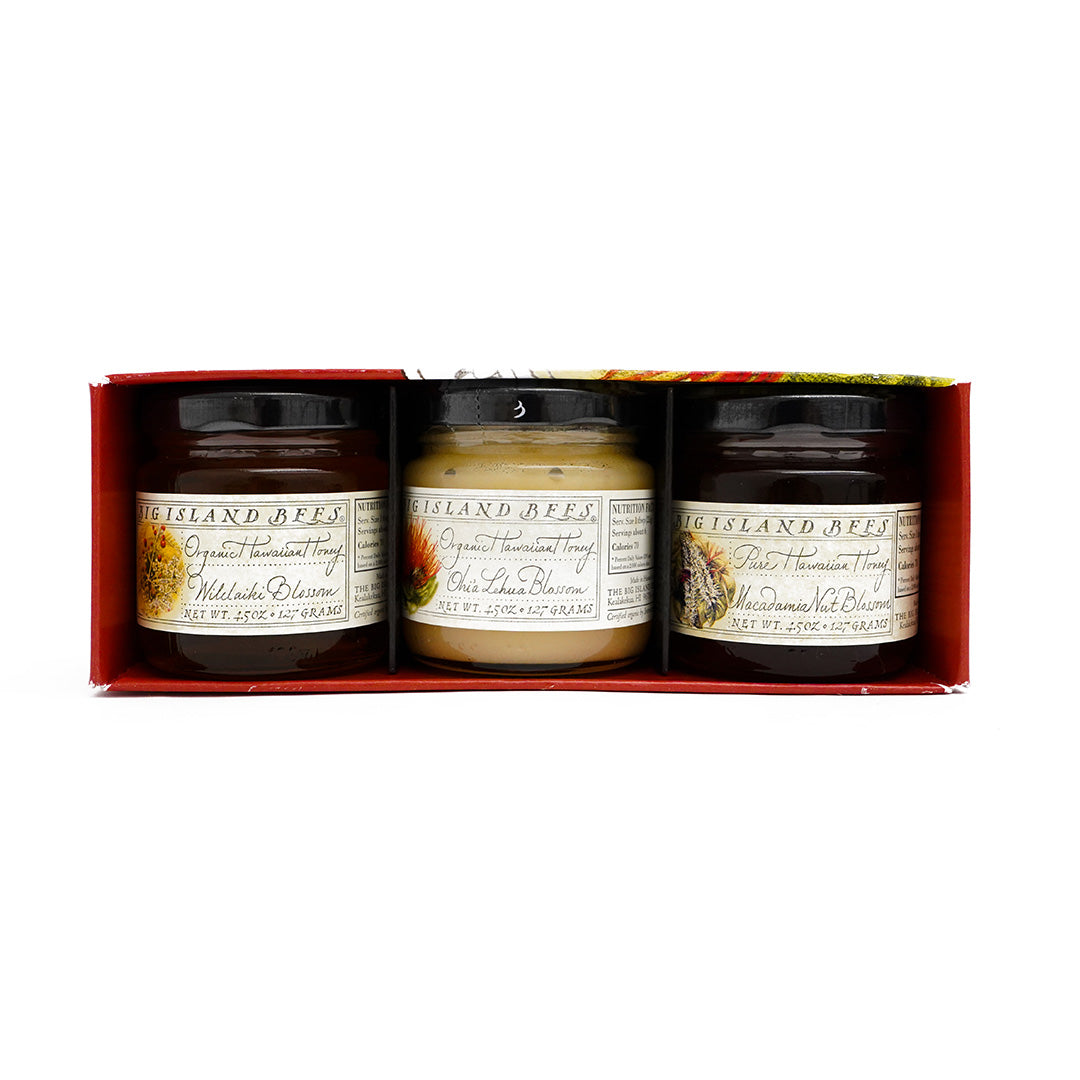 Organic Big Island Honey Gift Pack