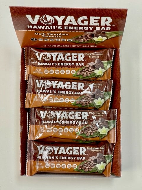 Voyager Energy Bars - Dark Chocolate Espresso 12/41g