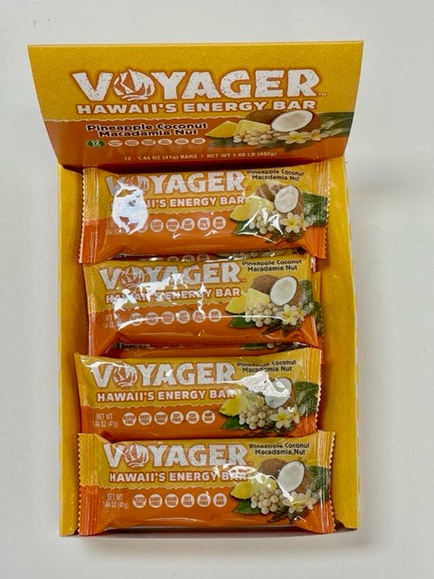 Voyager Energy Bars - Pineapple Coconut Macadamia Nut 12/41g